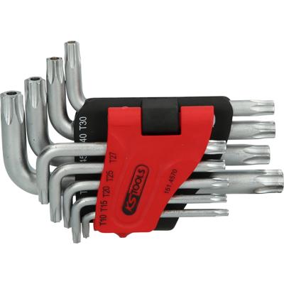 KS Tools 151.4570 TX Haakse schroevendraaierset TB 10, TB 15, TB 20, TB 25, TB 27, TB 30, TB 40, TB 45, TB 50 9-delig KS Tools 151.4570 TX Haakse schroevendraaierset TB 10, TB 15, TB 20, TB 25, TB 27, TB 30, TB 40, TB 45, TB 50 9-delig