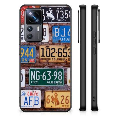 Xiaomi 12T | 12T Pro Silicone Back Case Kentekenplaten Xiaomi 12T | 12T Pro Silicone Back Case Kentekenplaten
