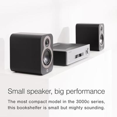Q Acoustics: 3010c Boekenplank Speakers - 2 Stuks - Satin white