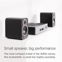 Q Acoustics: 3010c Boekenplank Speakers - 2 Stuks - Satin black - thumbnail