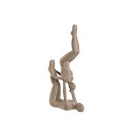 Decoratieve figuren Home ESPRIT Beige Yoga 21,4 x 8,8 x 40 cm - thumbnail