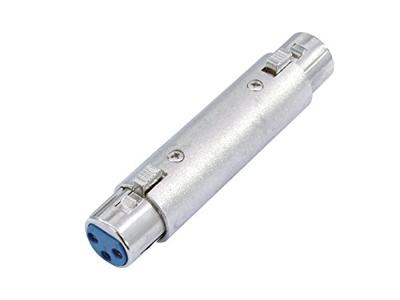 Omnitronic 30226572 XLR Adapter [1x XLR-bus 3-polig - 1x XLR-bus 3-polig]
