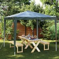 VidaXL Partytent professioneel 90 g/m² 2,5x2,5 m groen - thumbnail