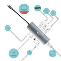 i-tec USB-C Metal 4K Nano dock 100W - thumbnail