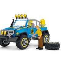 Schleich Off-road voertuig met dino wachtpost - thumbnail