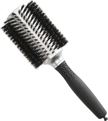 Olivia Garden Soft Boar Bristles Silver Brush Ø40mm