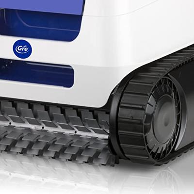 Robotpool gre er 230 - onderhoudsachtergrond, muren en waterleidingen - begraven zwembad of hoger - Ground Rigid Wall 9x4M - Automaat 2H