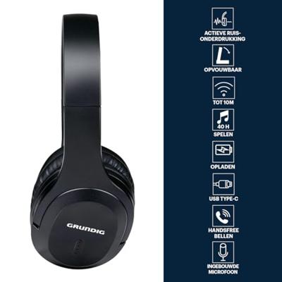 Opvouwbare Hoofdtelefoon met Bluetooth Grundig