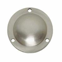 Intersteel Afdekplaatje voordeurknop - nikkel mat - thumbnail