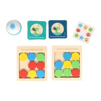 Houten Schuifpuzzel Duel met Bel Spel - thumbnail