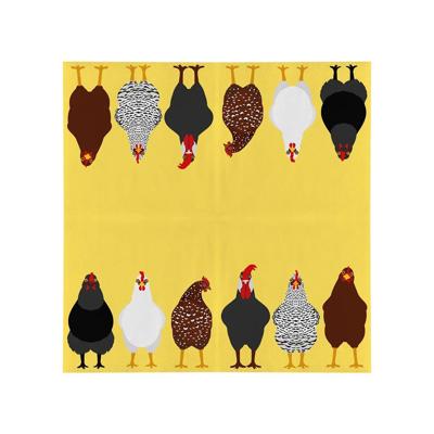 Esschert Design servetten kippen 33x33cm