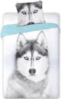 Animal Pictures Dekbedovertrek Husky in de sneeuw 140 x 200 cm 70 x 90 cm - Katoen - thumbnail