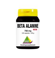 SNP Beta alanine 750mg puur 120 Capsules - thumbnail