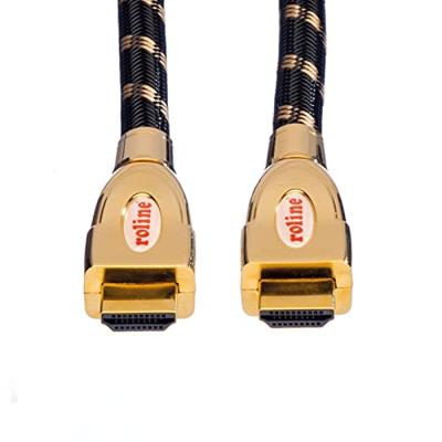 ROLINE GOLD HDMI Ultra HD kabel met ethernet, M/M , 3 m ROLINE GOLD HDMI Ultra HD kabel met ethernet, M/M , 3 m