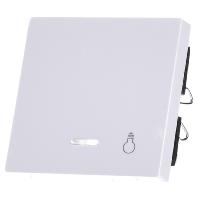 Merten 435919 Wisselschakelaar Afdekking System M Polar-wit 1 stuk(s) - thumbnail