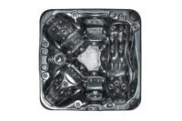 Spa Solace | Pearl Shadow with GREY/oak trim - thumbnail