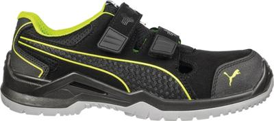 Puma Veiligheidssandaal | maat 43 zwart/groen | microvezel/mesh | S1P SRC ESD EN ISO 20345 | 1 stuk - 644300-43 644300-43
