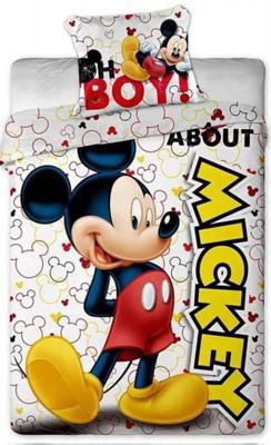 Disney Mickey Mouse Mad About dekbedovertrek 140 x 200 cm Disney Mickey Mouse Mad About dekbedovertrek 140 x 200 cm