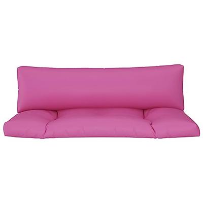 VidaXL Palletkussens 2 st oxford stof roze