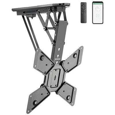SpeaKa Professional SP-TVCM-510 TV-plafondbeugel 58,4 cm (23) - 139,7 cm (55) Met elektromotor, Kantelbaar, Besturing via app Inklapbaar, Met afstandsbediening SpeaKa Professional SP-TVCM-510 TV-plafondbeugel 58,4 cm (23) - 139,7 cm (55) Met elektromotor, Kantelbaar, Besturing via app Inklapbaar, Met afstandsbediening