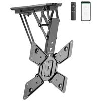 SpeaKa Professional SP-TVCM-510 TV-plafondbeugel 58,4 cm (23) - 139,7 cm (55) Met elektromotor, Kantelbaar, Besturing via app Inklapbaar, Met afstandsbediening - thumbnail