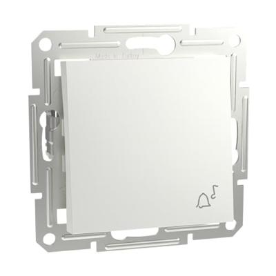 Schneider Electric EPH0870121D Knop met belsymbool Asfora Wit (RAL 9003) 1 stuk(s)