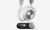Steelseries Arctis Nova Pro Wireless Headset Bedraad en draadloos Hoofdband Gamen Bluetooth Zilver, Wit - thumbnail