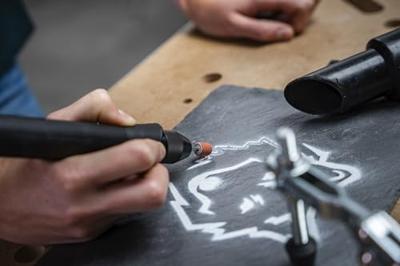 Wolfcraft Keramische slijpstiften | 3mm | Ø10-20mm | 5 stuks - 2142000