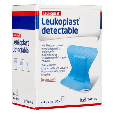 Leukoplast Detectable Vinger 44x50mm 1x50 Leukoplast Detectable Vinger 44x50mm 1x50