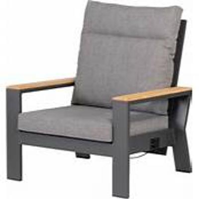 Valerie loungestoel antraciet Exotan - Exotan Valerie loungestoel antraciet Exotan - Exotan