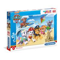 Clementoni legpuzzel super color paw patrol, 60st. - thumbnail