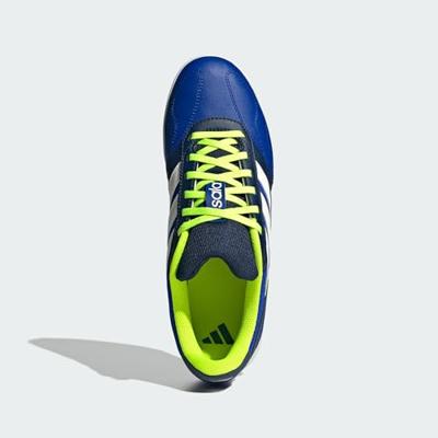 adidas Super Sala III Zaalvoetbalschoenen (IN) Blauw Donkerblauw Wit Neongeel