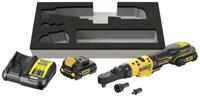 DeWalt DCF500L2G-QW Accu Omschakelratel | XR 12V | 1/4&apos;&apos; en 3/8&apos;&apos; | 3,0Ah Accu + lader - DCF500L2G-QW - thumbnail