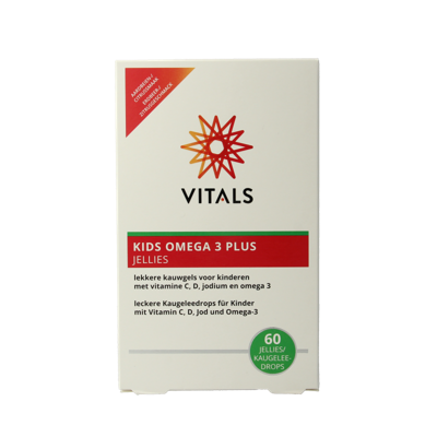 Kids Omega 3 plus - 60 jellies - Beperkt Houdbaar