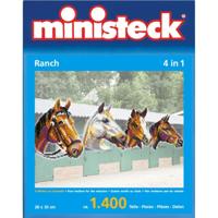 Ministeck paardenhoofden 1400 steentjes - thumbnail