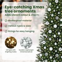 VidaXL Kunstkerstboom met 300 led met standaard groen 180 cm pe en pvc - thumbnail