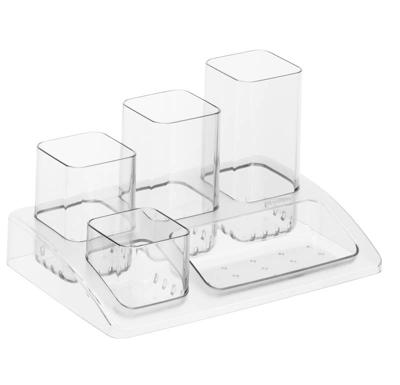Rotho Pennenbak 5 Vakken 18.5x12.5x10 cm Transparant