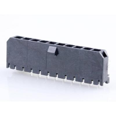 Molex 436501010 Male header, inbouw (standaard) Totaal aantal polen: 10 Rastermaat: 3.00 mm Inhoud: 1 stuk(s) Tape on Full reel Molex 436501010 Male header, inbouw (standaard) Totaal aantal polen: 10 Rastermaat: 3.00 mm Inhoud: 1 stuk(s) Tape on Full reel