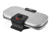 Unold 48241 Dubbel wafelijzer Met handmatige temperatuursinstelling RVS - thumbnail