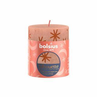 Bolsius Stompkaars Rustic Silhouette Caramel - 8cm