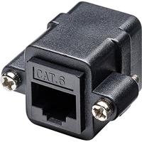 Delock 85124 Adapter RJ45-aansluiting > RJ45-aansluiting paneelmontage Cat.6 UTP - thumbnail