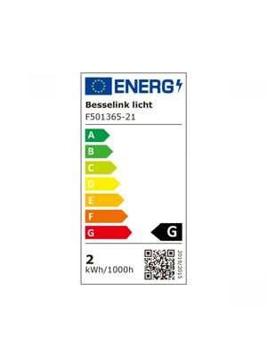 Light depot - LED bureaulamp Check - 31,5 cm - zwart - Outlet