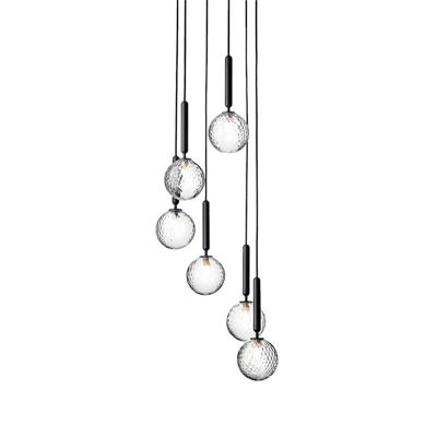Nuura Miira 6 Hanglamp - Grijs - Transparant Nuura Miira 6 Hanglamp - Grijs - Transparant