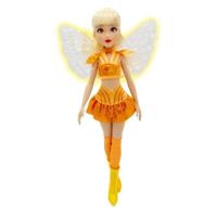 Winx-pop met oplichtende vleugels - Stella - 26 cm - Leeftijd 3+ - WNX783 - thumbnail