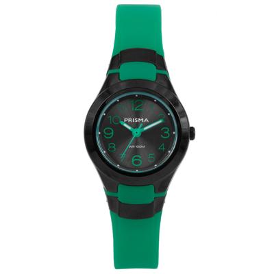 Coolwatch by Prisma CW.336 Kinderhorloge Sport staal/Siliconen groen 27 mm