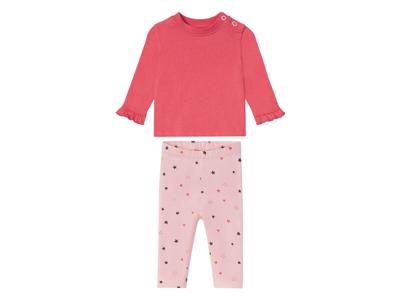lupilu 3-delige baby set (Koraal/lichtroze, 50/56) lupilu 3-delige baby set (Koraal/lichtroze, 50/56)