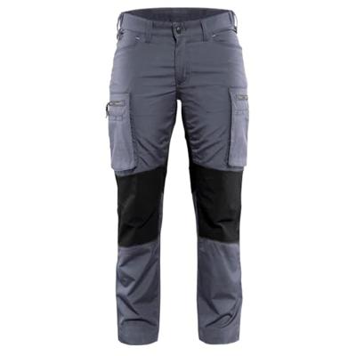 Blåkläder Dames Service werkbroek Stretch 71591845 | Grijs/Zwart | Maat 32 - 7330509499474