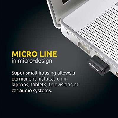 Intenso Micro Line USB-stick 32 GB Zwart 3500480 USB-A 2.0 Intenso Micro Line USB-stick 32 GB Zwart 3500480 USB-A 2.0