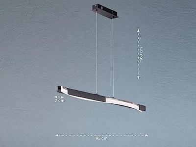 Fischer & Honsel Strakke led hanglampBridge - 60704