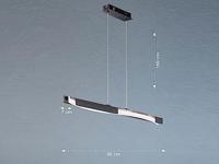 Fischer & Honsel Strakke led hanglampBridge - 60704 - thumbnail